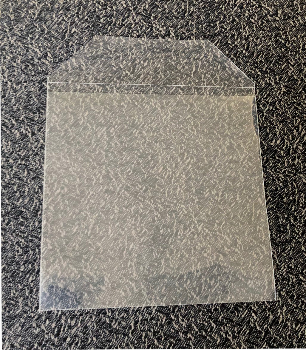 Transparent Self Adhesive Packaging Nylon Bag - 100 Pieces - Size