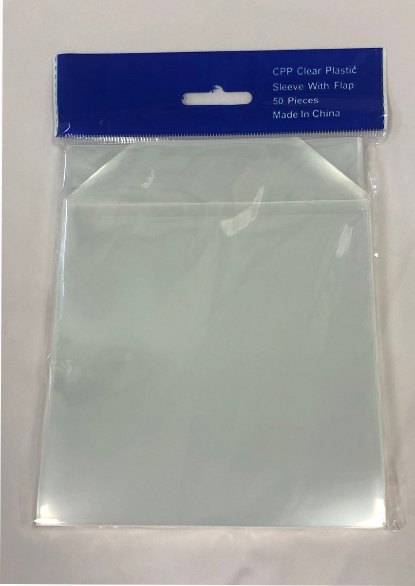 Clear Resealable Self-Adhesive Seal Cello Plastic bags 4-1/2 x 4-1/2 1.2Mil  Poly