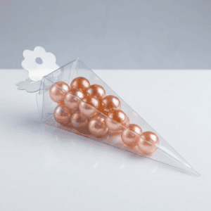 Clear Cone Favor PVC Box