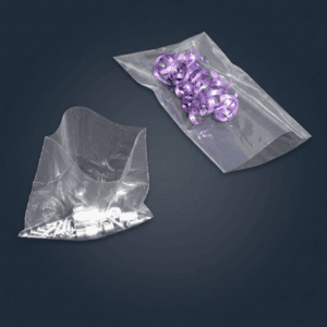 1 MIL Thickness clear flat open poly bags (side seal)