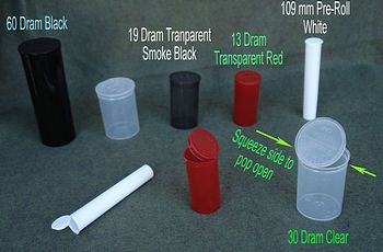 30 Dram Silver Opaque Plastic Pop Top Container, 150/cs