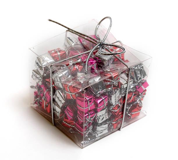 clear plastic gift boxes