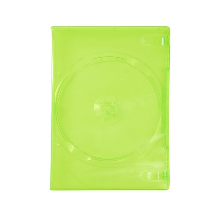 14mm Xbox 360 single standard DVD case, tranlucent green 4 14mm Xbox 360 single standard DVD case, tranlucent green - Image 4