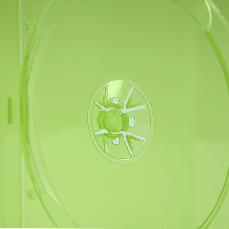 14mm Xbox 360 single standard DVD case, tranlucent green 3 14mm Xbox 360 single standard DVD case, tranlucent green - Image 3
